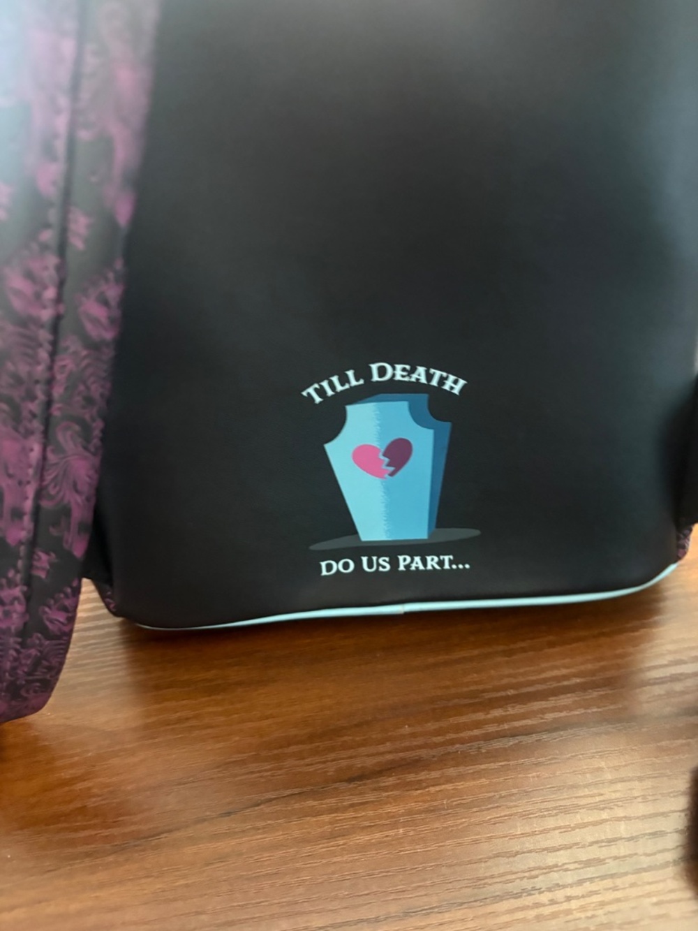 Haunted Mansion Bride Loungefly Backpack View 5